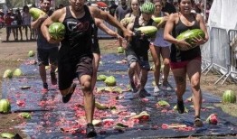 接力吃瓜比赛,接力吃瓜比赛，速度与激情的较量