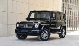 奔驰大g白色吃瓜